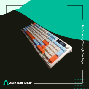 FREEWOLF M96 Clavier de Jeu Sans fil,  Bluetooth/2,4 G, Sensation Mécanique