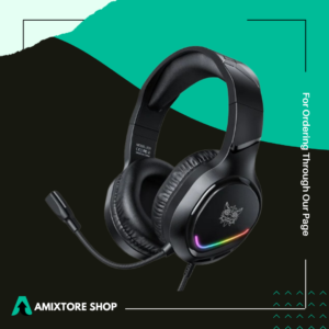 Casque de jeu ONIKUMA X31 pour PC avec éclairage LED, filaires avec microphone