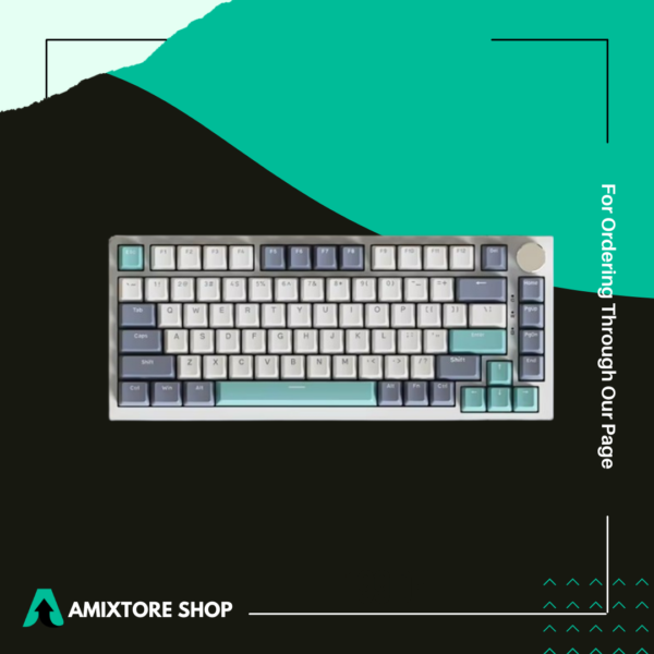 AJAZZ AK75PRO clavier mecanique de jeu sans fil RGB