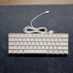 H61K 60% Compact Mechanical Keyboard – Blue Switches, RGB LED Backlight, 61 Keys Mini Gaming & Office Keyboard for PC/Mac/Xbox – with USB Cable (White) - Image 5