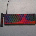 AULA WIN68HE Magnetic Switch 65% Gaming Keyboard – Rapid Trigger, 8K Polling Rate, RGB Backlight, Hot-Swappable, Programmable via Web Driver (Wired)