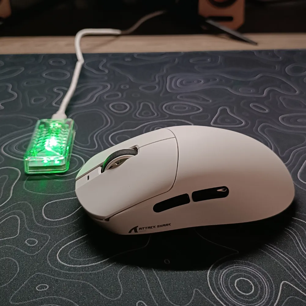 1_result ATTACK SHARK X8PRO Ultra-Light Tri-Mode Gaming Mouse – PAW3395PRO Sensor, 8KHz Polling, 55g, RGB, 40,000 DPI Precision - Image 1