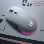 HXSJ T20 2.4G Wireless RGB Mouse – 6 Buttons, Adjustable DPI, PAW3212 Optical Sensor, Rechargeable Battery, Ergonomic Design for Office and Gaming (White) - Image 2