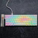 DAREU EK60HE Magnetic 60% Mechanical Gaming Keyboard – 8K Polling Rate, Hot-Swappable, RGB Backlight, Compact Design for PC/Mac/Laptop