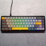 AJAZZ AK680 MAX Magnetic 65% (68-Key) Mechanical Keyboard – Full RGB Customizable Lighting, Hot-Swappable, 8K Polling Rate, for Gaming & Work