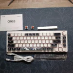 Golden Lion GI68 65% Hot-Swappable Full RGB Mechanical Gaming Keyboard – Red Outemu Switches, USB-C, Compact Design (White) - Image 7