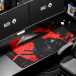 M4G Mouse pad Red Samurai 900x400mm/4mm - Image 2