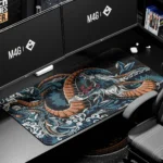 M4G Mouse pad Green Dragon 900x400mm/4mm - Image 2