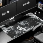 M4G Mouse pad White&black TX 900x400mm/4mm - Image 2