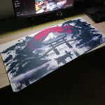 M4G Mouse pad White&red TX 900x400mm/4mm