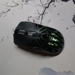 HXSJ T400 Tri-Mode Wireless Gaming Mouse – 10000 DPI Adjustable, 1000Hz Polling Rate, Mini Display, Lightweight Design (Black)