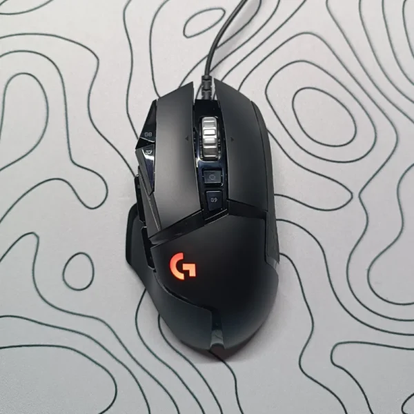 Logitech G502 HERO Precision Wired Gaming Mouse – HERO 25K Sensor, 11 Custom Buttons, Adjustable Weights, RGB LIGHTSYNC, 25,600 DPI Performance