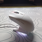 ATTACK SHARK X1 Tri-Mode Gaming Mouse – PAW3395PRO Sensor, RGB Touchpad Charging Dock, Omron Switches, 40000 DPI, Ultra-Light 53g, Bluetooth / 2.4G / Wired (White) - Image 2