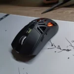 HXSJ T400 Tri-Mode Wireless Gaming Mouse – 10000 DPI Adjustable, 1000Hz Polling Rate, Mini Display, Lightweight Design (Black) - Image 2