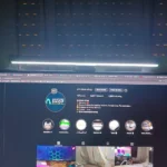 LED Dimmable Screen Light Bar – Dual-Sided (Front White/Yellow or Rear RGB) USB Powered, One Side Active at a Time, 5-Button Control, for Flat Monitors - Image 3