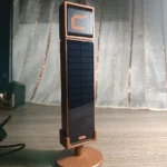 Comica RGB UMIC USB Condenser Microphone – USB-C Plug & Play, 7 RGB Effects, Built-in Sound Card with 3 Reverb Modes, Mute & Gain Control, Wood-Grain Stand - Image 3