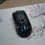 HXSJ T400 Tri-Mode Wireless Gaming Mouse – 10000 DPI Adjustable, 1000Hz Polling Rate, Mini Display, Lightweight Design (Black) - Image 3