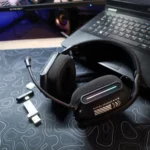 ONIKUMA GT808 Tri-Mode Wireless Gaming Headset – Bluetooth 5.3 / 2.4GHz / Wired, RGB Gradient Lighting, Lightweight & Comfortable Design - Image 3