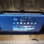 LED Dimmable Screen Light Bar – Dual-Sided (Front White/Yellow or Rear RGB) USB Powered, One Side Active at a Time, 5-Button Control, for Flat Monitors