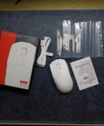 MAMBASNAKE M4 Ultra-Light Wireless Gaming Mouse, 53 g, PAW3311 Sensor, 24000 DPI, Tri-Mode Bluetooth/2.4G/Wired, RGB Lighting, 400 mAh Battery - Image 2