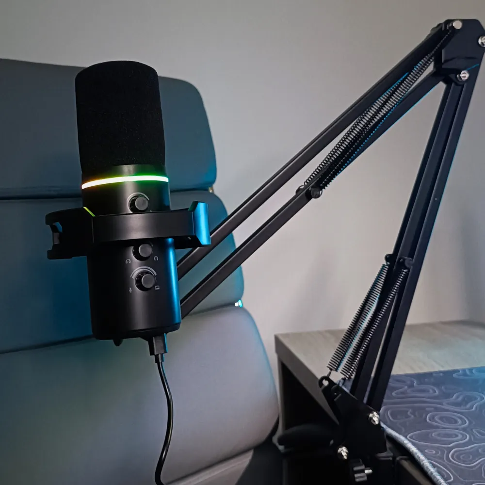 1_result WM8 Dual-Mode USB & XLR Microphone – RGB Gaming Mic with Click-to-Mute, Volume Controls, Real-Time Monitoring, Plug & Play for PC & Laptop - Image 1