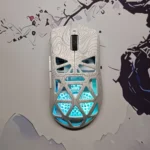 G11 M4G × FuryCube Ultra-Lightweight Wireless Gaming Mouse – 22000 DPI, PAW3311 Sensor, RGB, Tri-Mode Connection (White)