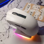 G9 Pro M4G × FuryCube Ultra-Lightweight Wireless Gaming Mouse – 22000 DPI, PAW3311 Sensor (White)