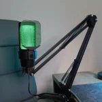 M8 USB Gaming Condenser Microphone – RGB Desktop Mic, Quick Mute, Plug & Play for PC, Laptop, & Mac (Black) - Image 2