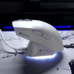 ATTACK SHARK X11 Wireless Gaming Mouse – PAW3311 Sensor, RGB Charging Dock, 22000 DPI, Tri-Mode Connection (White) - Image 2