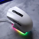 G9 Pro M4G × FuryCube Ultra-Lightweight Wireless Gaming Mouse – Up to 22000 DPI, PAW3311 Sensor (White) - Image 2
