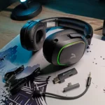 ATTACK SHARK G800 Wireless Gaming Headset – 20ms Low Latency, 50mm Drivers, Tri-Mode Connection (Black) - Image 3