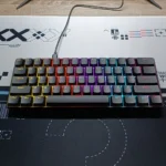 MK61 60% Wired Mechanical Keyboard – Red Switches, Compact Black Design, RGB Backlighting, 61-Key USB Plug & Play Keyboard for Gaming & Daily Use - Image 3