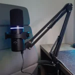 WM8 Dual-Mode USB & XLR Microphone – RGB Gaming Mic with Click-to-Mute, Volume Controls, Real-Time Monitoring, Plug & Play for PC & Laptop - Image 4