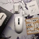 G9 Pro M4G × FuryCube Ultra-Lightweight Wireless Gaming Mouse – 22000 DPI, PAW3311 Sensor (White) - Image 4