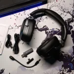 ATTACK SHARK G800 Wireless Gaming Headset – 20ms Low Latency, 50mm Drivers, Tri-Mode Connection (Black) - Image 4