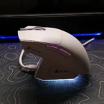 ATTACK SHARK X11 Wireless Gaming Mouse – PAW3311 Sensor, RGB Charging Dock, 22000 DPI, Tri-Mode Connection (White) - Image 2