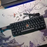 AJAZZ NK61 60% Hot-Swappable Mechanical Keyboard – Red Switches, RGB Backlight, Wired Connection, Compact 61-Key Design, with Keyboard Strap (Black) - Image 4