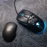 T-WOLF G520 RGB Wired Gaming Mouse – 12,800 DPI Adjustable, Double Cover Design, 13 RGB Lighting Modes, 7 Buttons (Black)