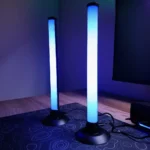 Double RGB LED Light Bars – Desk Lighting with Multiple RGB Modes, Remote Control & App Control
