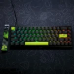 MAG-68HE Green Samurai Hall Effect Keyboard – 8000Hz Rapid Trigger 65% Magnetic Gaming Keyboard with Adjustable Actuation & PBT Keycaps