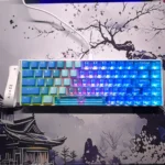 AJAZZ AK680 V2 Magnetic Gaming 65% Keyboard – 8K Polling Rate Hall Effect Keyboard with Rapid Trigger & Full RGB (Blue Gradient)