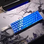 AJAZZ AK680 V2 Magnetic Gaming 65% Keyboard – 8K Polling Rate Hall Effect Keyboard with Rapid Trigger & Full RGB (Blue Gradient) - Image 2