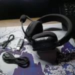 ATTACK SHARK L80PRO Tri-Mode Wireless Gaming Headset – 20ms Low Latency, Dual Mics, 40mm Drivers, 300mAh Battery, Ultra-Light 203g Design (Black) - Image 2