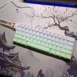 DAREU COOL60 Magnetic 60% Mechanical Gaming Keyboard – 8K Polling Rate, Hot-Swappable, RGB Backlight, Compact Design for PC/Mac/Laptop (White Contour) - Image 2