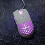 HXSJ S500 Optical Gaming Mouse – 6400 DPI Ergonomic Wired USB Mouse with RGB Backlight, 6 Buttons (White) - Image 3