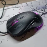 ONIKUMA CW917 Wired Gaming Mouse – 3600 DPI Optical USB Mouse with RGB Lights, 6 Buttons for Laptop & Desktop (Black)