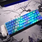 AJAZZ AK680 V2 Magnetic Gaming 65% Keyboard – 8K Polling Rate Hall Effect Keyboard with Rapid Trigger & Full RGB (Blue Gradient) - Image 4