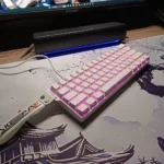 DAREU COOL60 Magnetic 60% Mechanical Gaming Keyboard – 8K Polling Rate, Hot-Swappable, RGB Backlight, Compact Design for PC/Mac/Laptop (White Contour) - Image 4