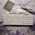 DAREU COOL60 Magnetic 60% Mechanical Gaming Keyboard – 8K Polling Rate, Hot-Swappable, RGB Backlight, Compact Design for PC/Mac/Laptop (White Contour) - Image 6