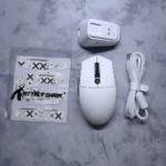 ATTACK SHARK G3PRO Wireless Tri-Mode Gaming Mouse with RGB Charging Dock – 25000 DPI, PixArt PAW3311, Lightweight (White) - Image 4